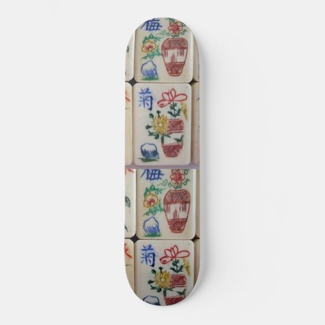 Skateboard Incrivelmente Mahjong (Frente)