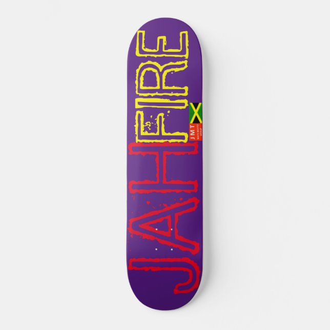 SKATEBOARD JAH FIRE / Skateboard JMT USA (Frente)