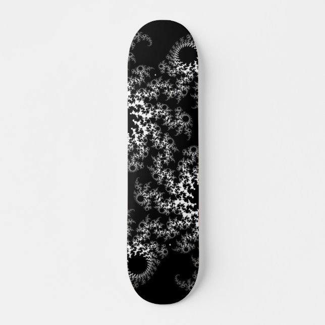 Skateboard Julia 324048 Preto e Branco (Frente)