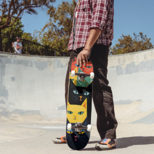 SKATEBOARD LEGAL DO TAMPA DE GATO