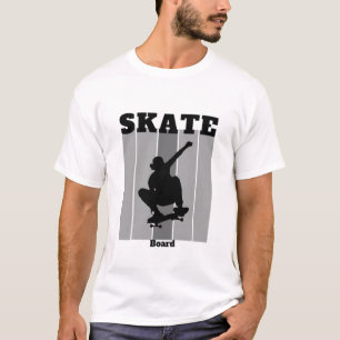 Skateboard Life Camiseta de skate estilo urbano