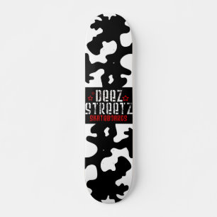 Skateboard Logo DeeZ StreetZ Camuflagem Urbana
