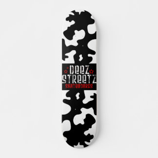Skateboard Logo DeeZ StreetZ Camuflagem Urbana