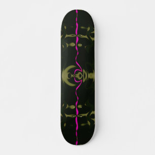 Skateboard Luzes Rosa