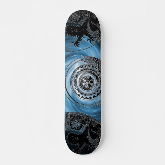 Skateboard Medieval Shields (Frente)