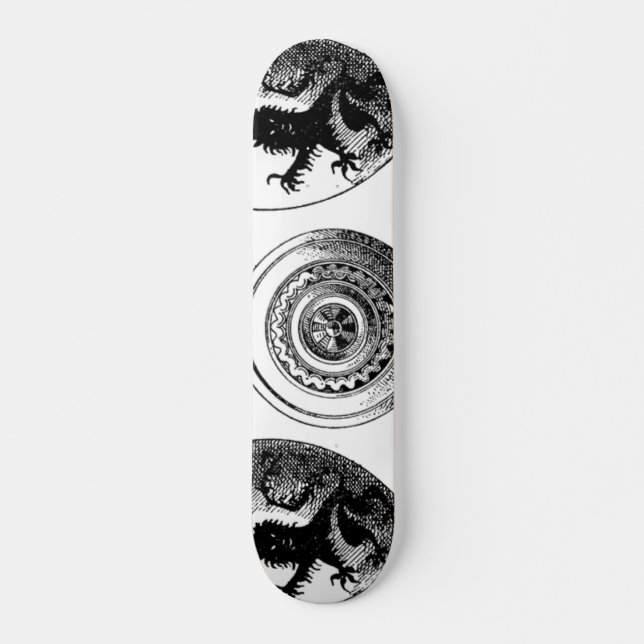 Skateboard Medieval Shields (Frente)