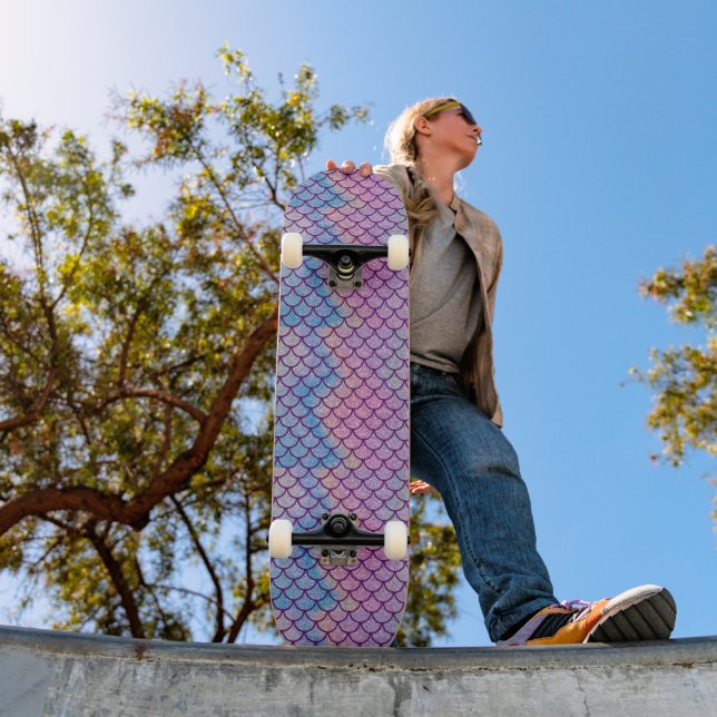 Skateboard Mermaid Shimmer Scale (Ao ar livre 1)