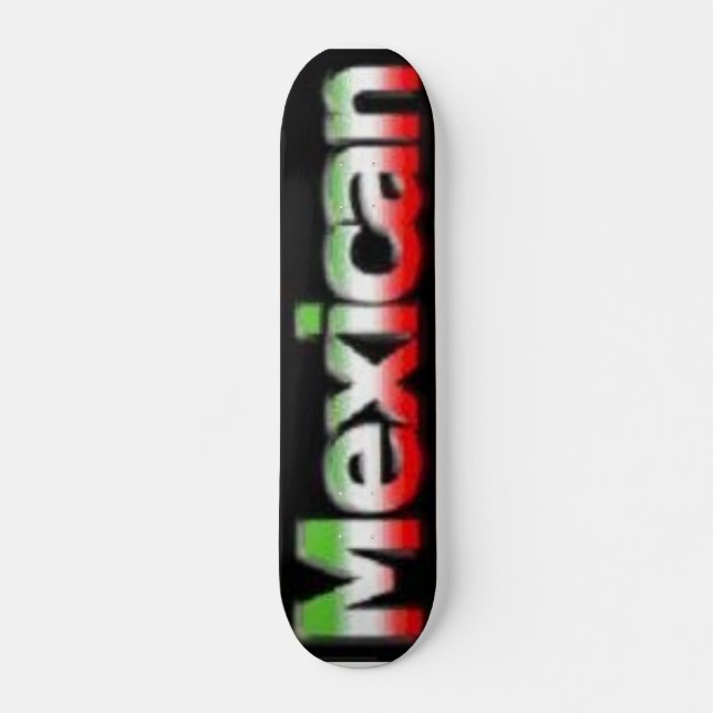 Skateboard mexicano (Frente)