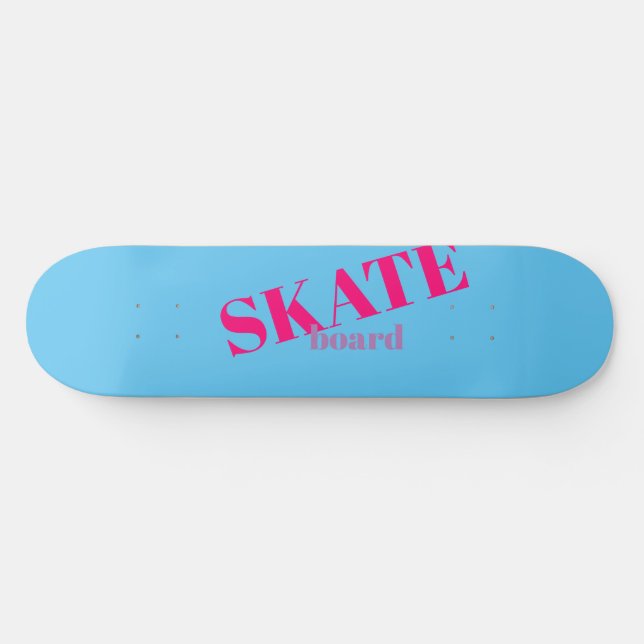 Skateboard - Moderno Negrito (Horz)
