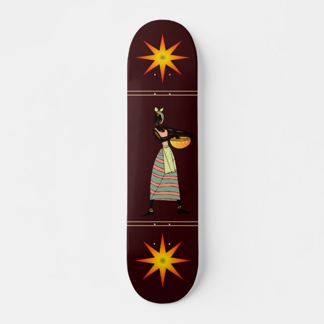 Skateboard Mulheres de África (Frente)