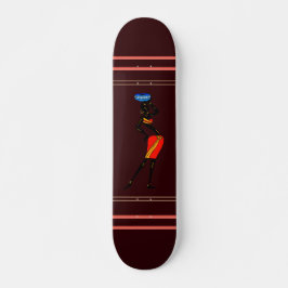 Skateboard Mulheres de África