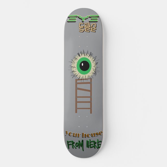 Skateboard Olho Vigilante (Frente)