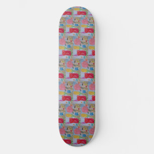 Skateboard para Jardim Flor de Verão