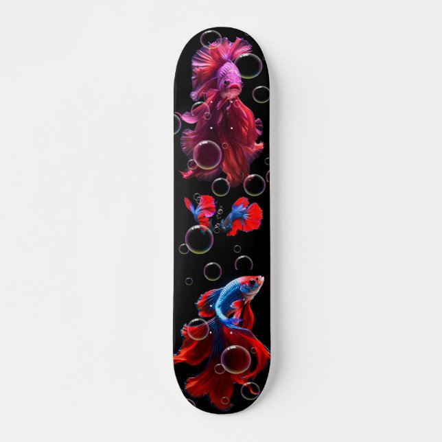 Skateboard Peixe Tropical (Frente)