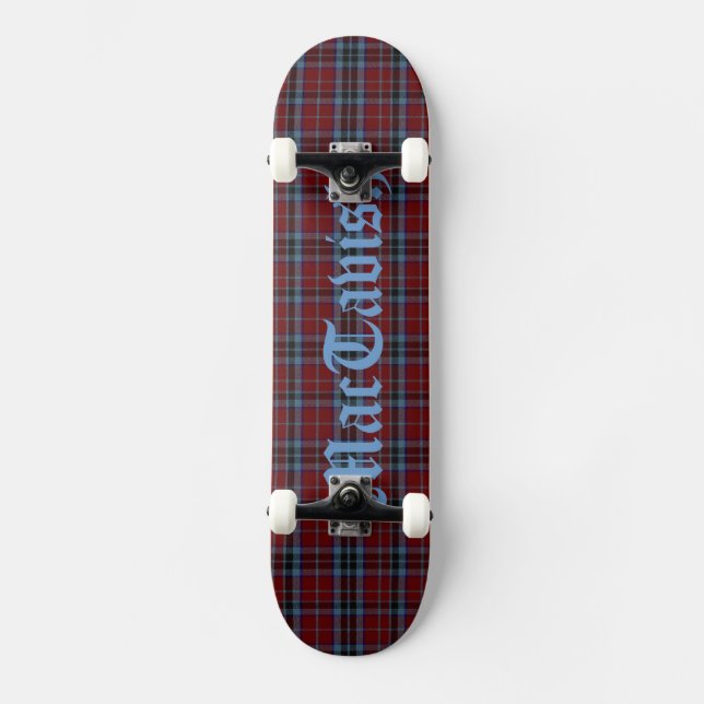 Skateboard Personalizada Clan MacTavish Colorida (Frente)