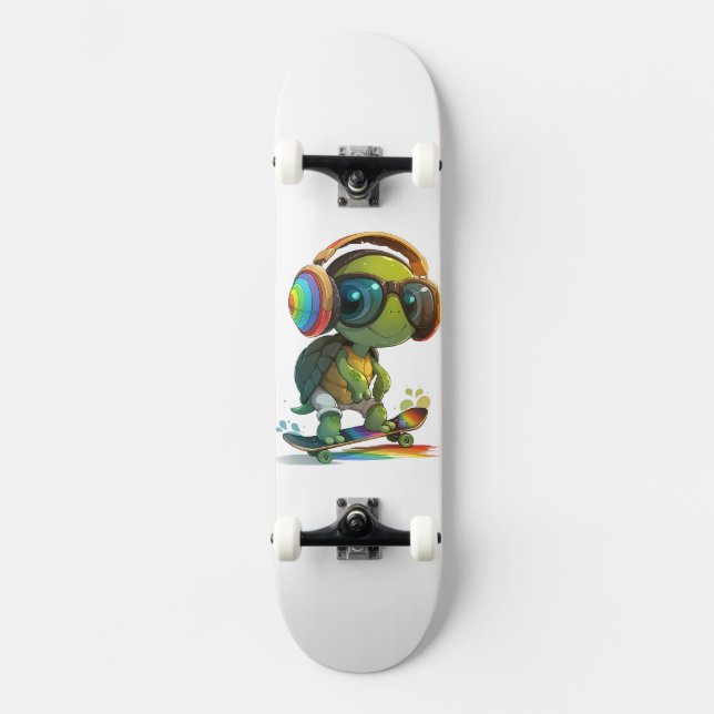 Skateboard Personalizada Turtle (Frente)