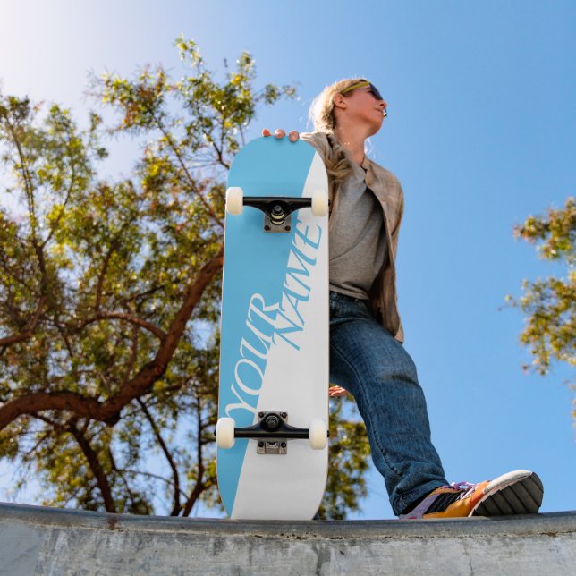 Skateboard Personalizado - Adicione o Seu Nome (Ao ar livre 1)
