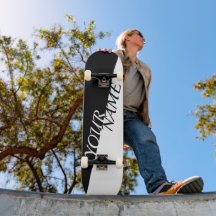 Skateboard Personalizado - Adicione seu nome