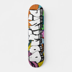 Skateboard Personalizado do Grafite Dominic
