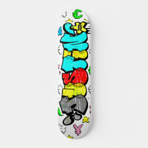 Skateboard Personalizado do Grafite Justin