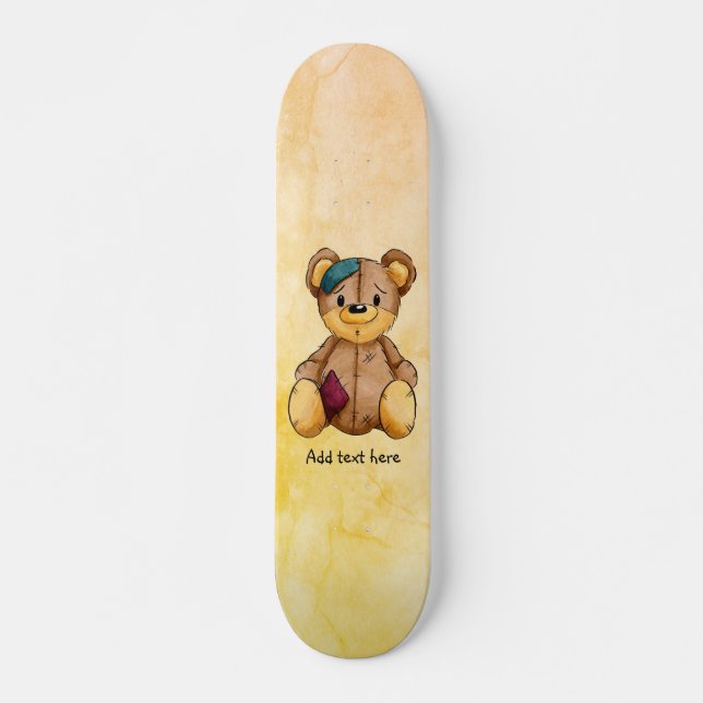 Skateboard Personalizado Urso de Trapo (Frente)