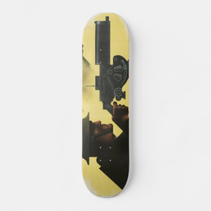 Skateboard Poster Patriótico do WII
