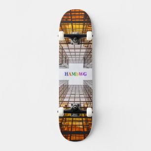 Skateboard projetada pelo HAMbWG - Arquitetura