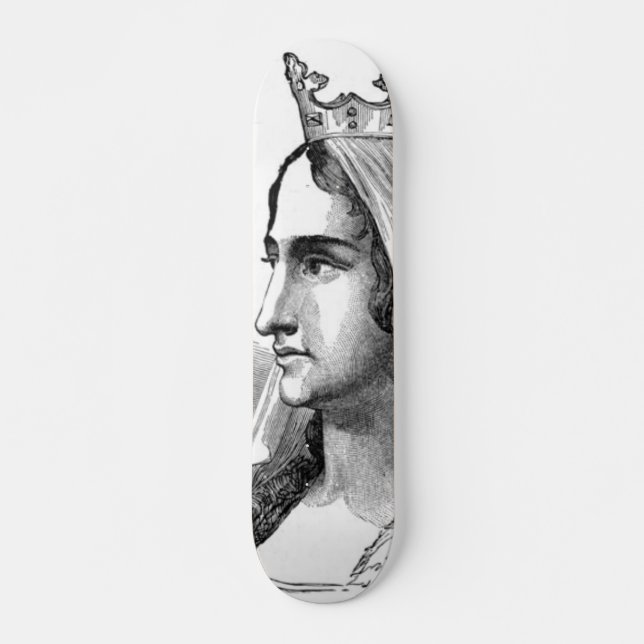 Skateboard Rainha Medieval (Frente)