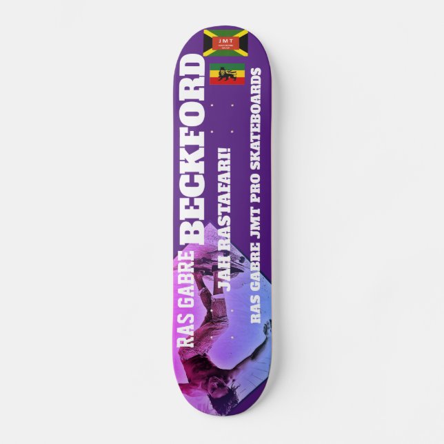 skateboard RAS GABRE BECKFORD JMT (Frente)