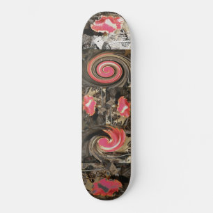 Skateboard Red Mushroom
