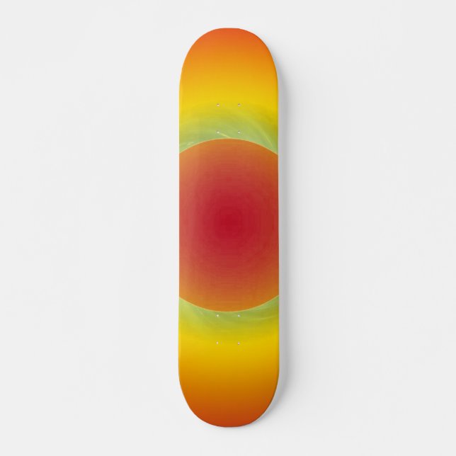 Skateboard Red Sun Blue (Frente)