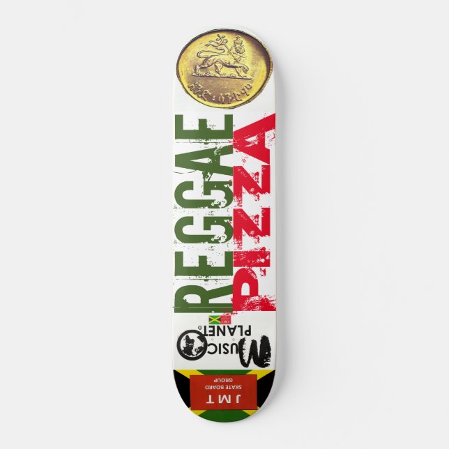 Skateboard REGGAE PIZZA (Frente)