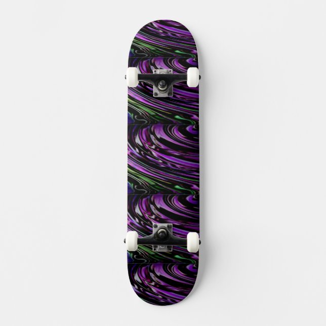 Skateboard Roxo Redemoinho (Frente)