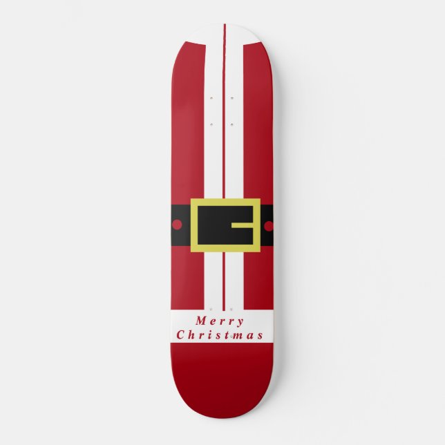 Skateboard Santa Claus (Frente)