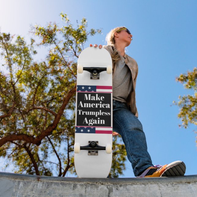 Skateboard sem Trump (Ao ar livre 1)