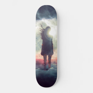 Skateboard - Silhueta da Garota dos Sonhos