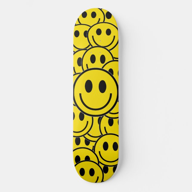 Skateboard Smilie Face Cruiser (Frente)