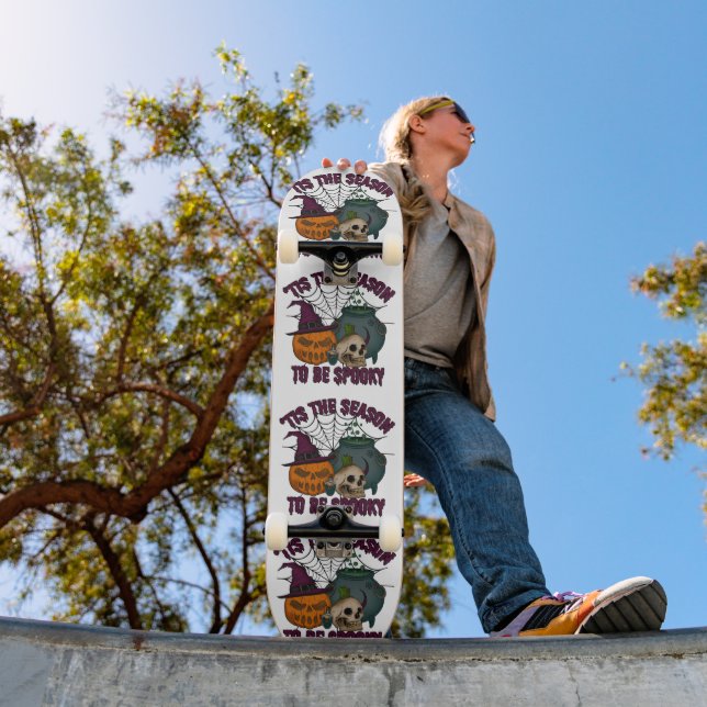 Skateboard Spookeen Halloween Pumpkin (Ao ar livre 1)