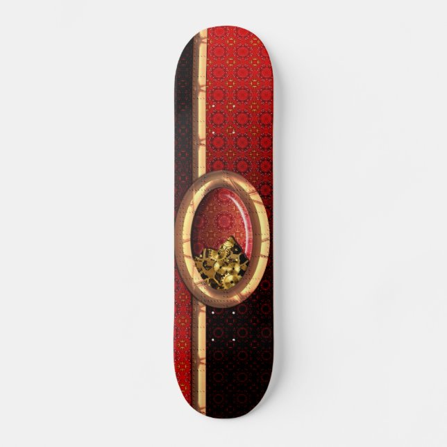 Skateboard Steampunk 12 (Frente)