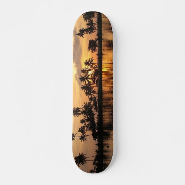 Skateboard Sunset (Frente)