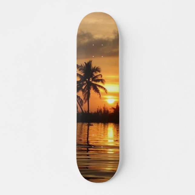 Skateboard Sunset (Frente)