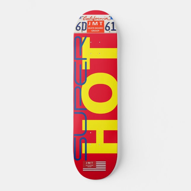 Skateboard SUPER HOT (Frente)