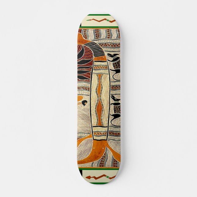 Skateboard Tribal Moari (Frente)