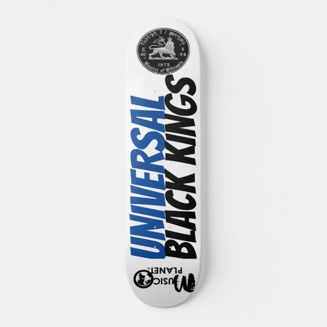 SKATEBOARD UNIVERSAL BLACK KINGS (Frente)