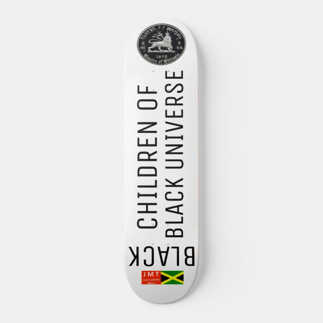 Skateboard UNIVERSO PARA CRIANÇAS NEGRAS (Frente)