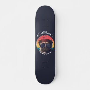 Skateboard Urban Warrior Sunset Pug