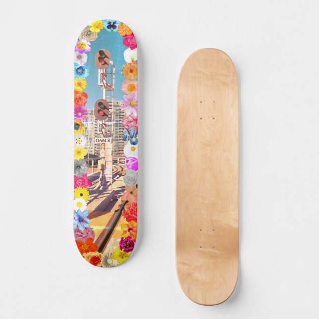 Skateboard Urbano por Natureza (Frente)