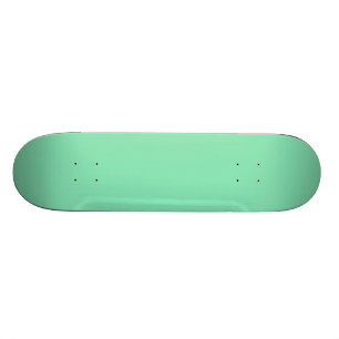 Skateboard Verde de Casa Sólida