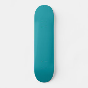 Skateboard Verde-Teal Sólido