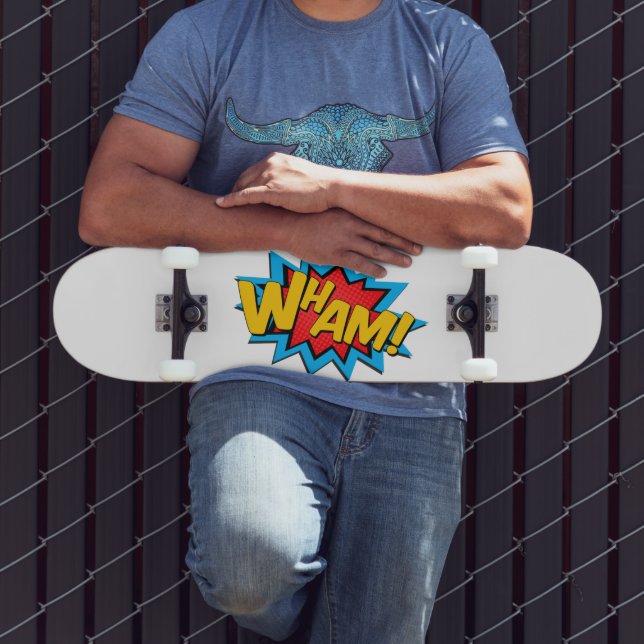 Skateboard - Wham! Branco (Ao ar livre 3)